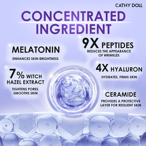 Cathy Doll Tox and Fill Melatonin Serum 9X Peptides