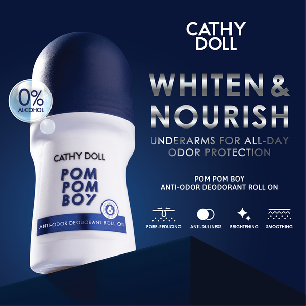 Cathy Doll Pom Pom Boy Anti-Odor Deodorant Roll-On 50ml