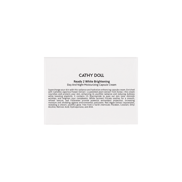 Cathy Doll Ready 2 White Brightening Day & Night Moisturizing Capsule Cream 50g