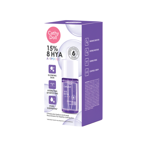 Cathy Doll 15% 8 HYA Ampoule 30ml