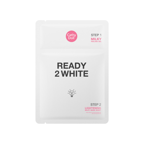 Cathy Doll Ready 2 White Lightening Milky Mask Sheet 2 Step