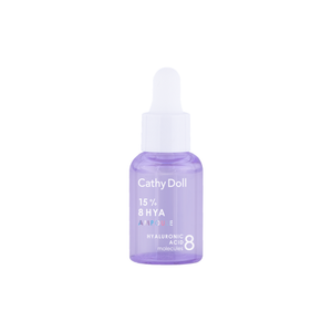 Cathy Doll skincare serum bottle with dropper on a white background