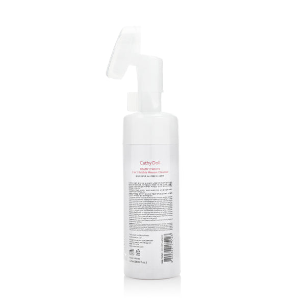 Cathy Doll Ready 2 White 2 in 1 Bubble Mousse Cleanser 120ml