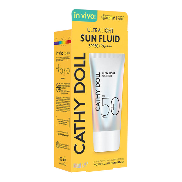 Cathy Doll Ultra Light Sun Fluid SPF50+ PA++++ 40ml