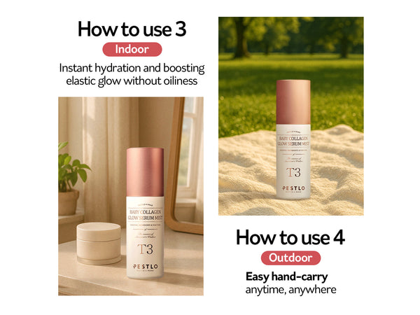 Pestlo T3 Baby Collagen Glow Serum Mist